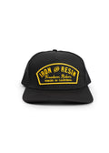 Iron & Resin Ranger Hat Black