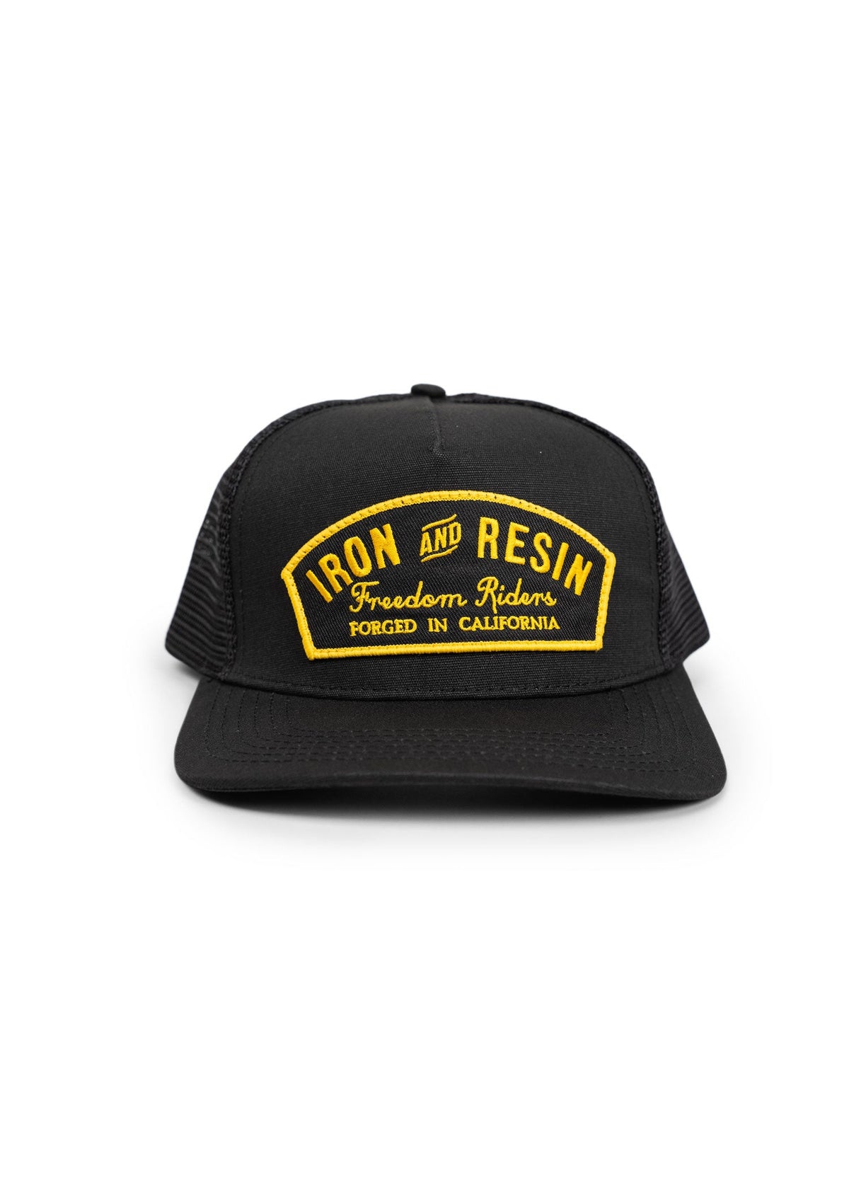 Iron & Resin Ranger Hat Black