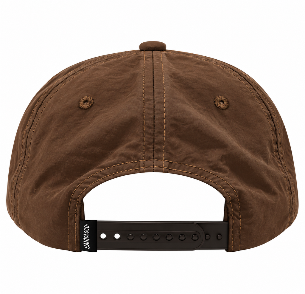SantoLoco Run Club Cap - Brown