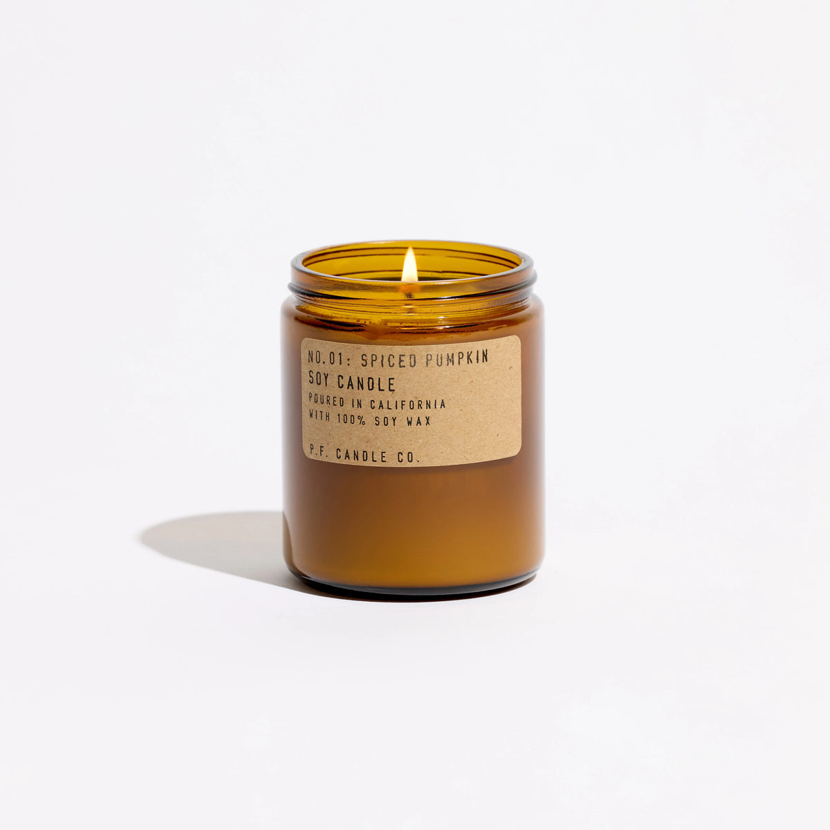 P.F. Candle Co. Spiced Pumpkin 7.2 oz Soy Candle