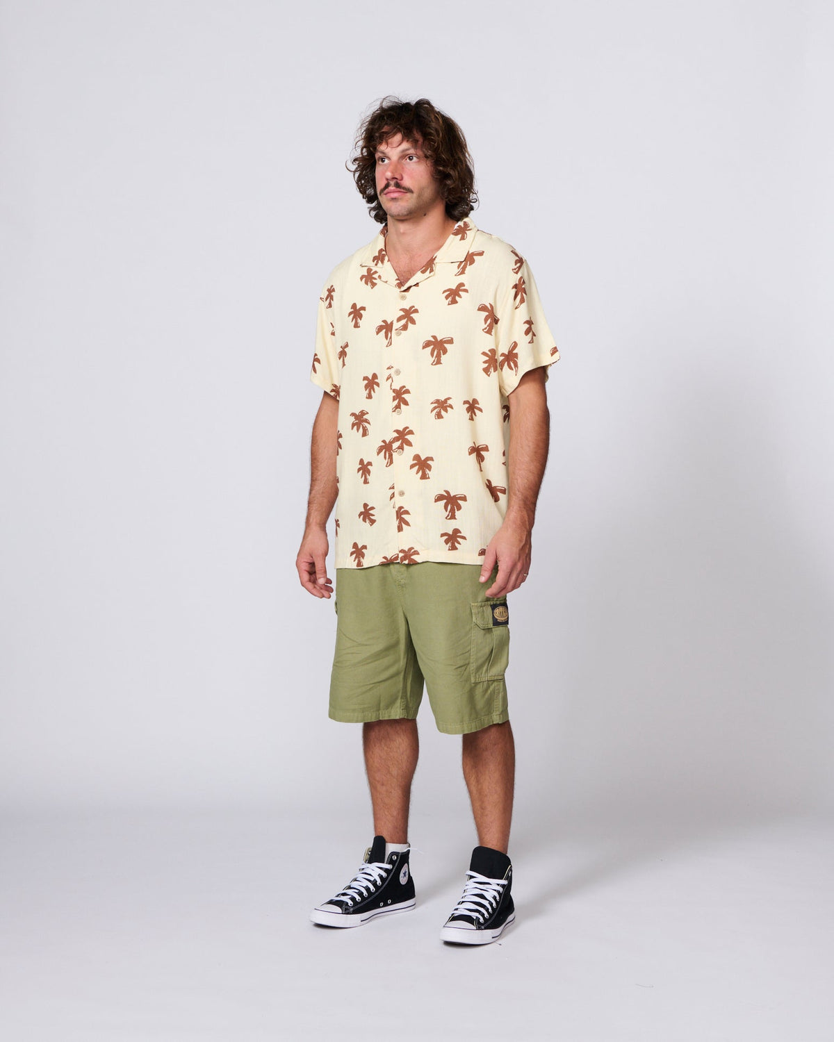 TCSS Palms SS Shirt Ecru