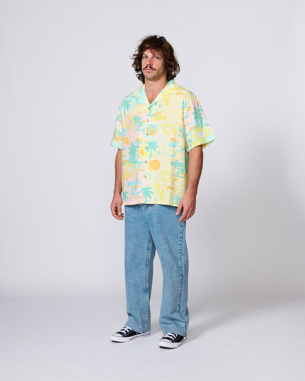 TCSS Scribbles SS Resort Shirt Pastel
