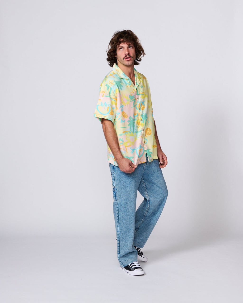 TCSS Scribbles SS Resort Shirt Pastel