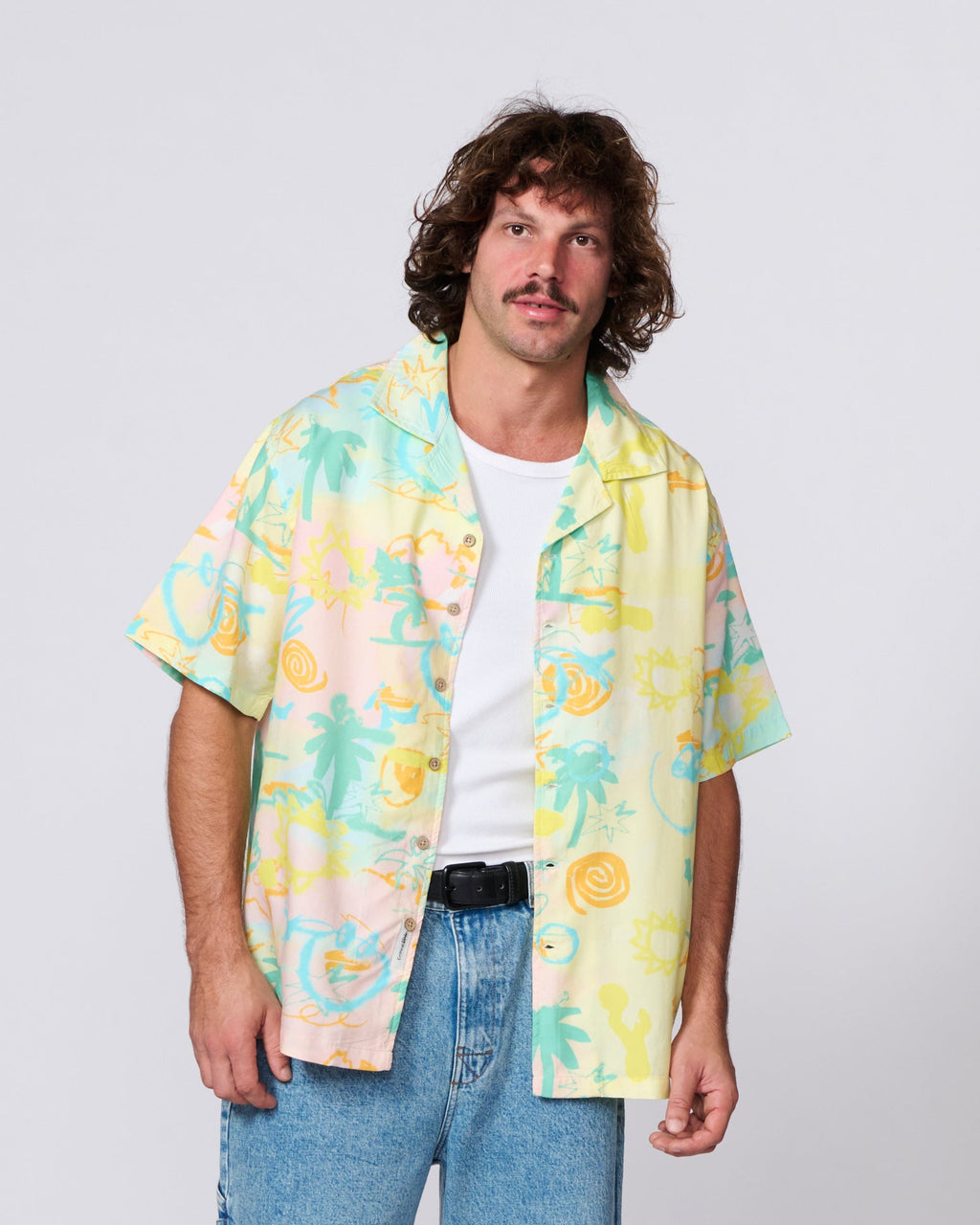 TCSS Scribbles SS Resort Shirt Pastel