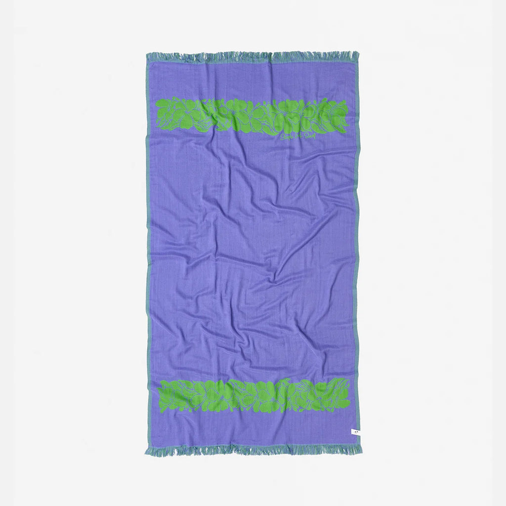 Slowtide Steph Surf Shop Driftweave Turkish Towel Purple