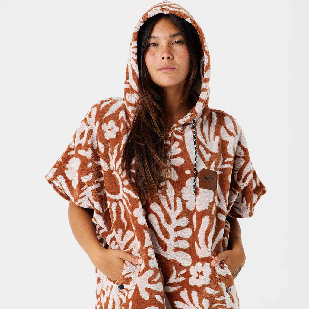 Slowtide Sunny Extra-Warm Poncho Toast
