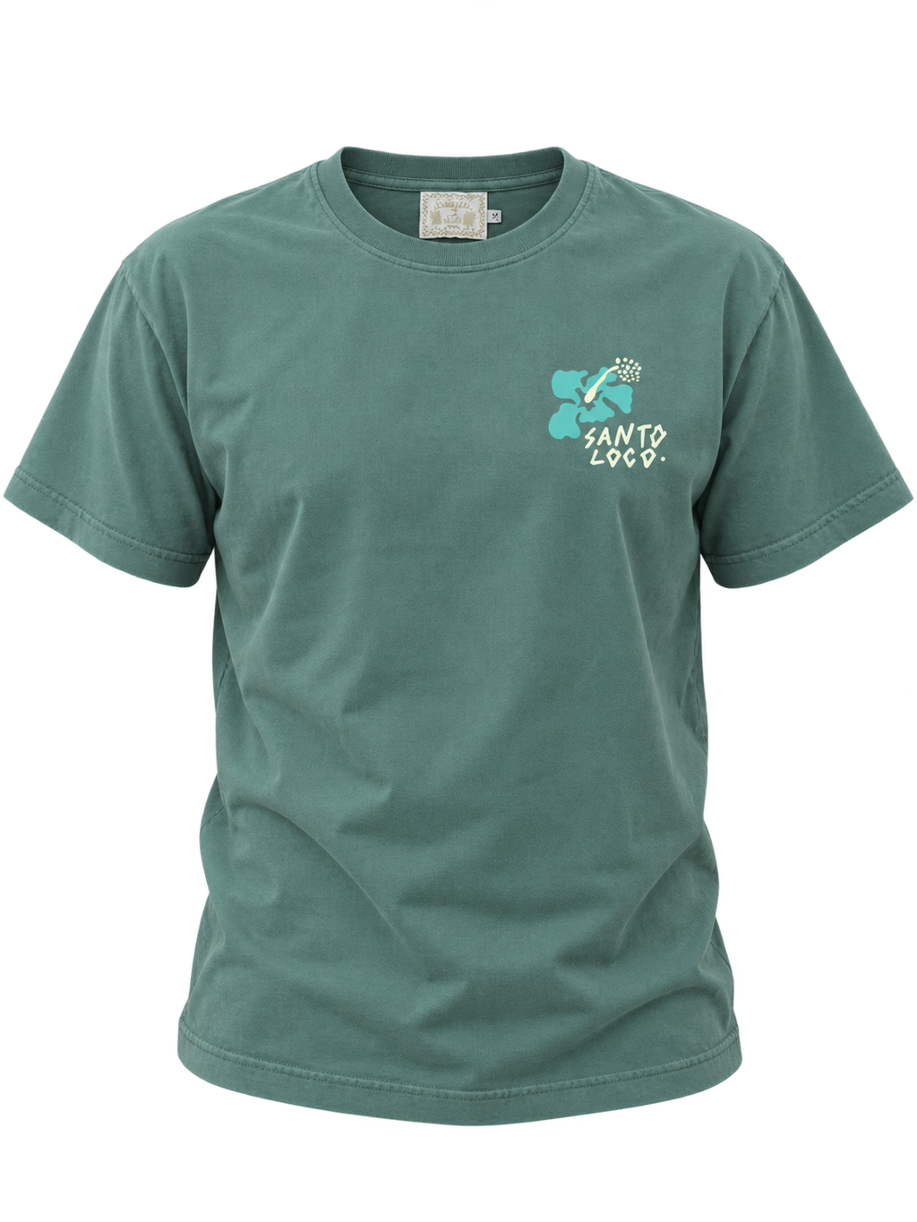 SantoLoco Lizzy Art Tee - Teal