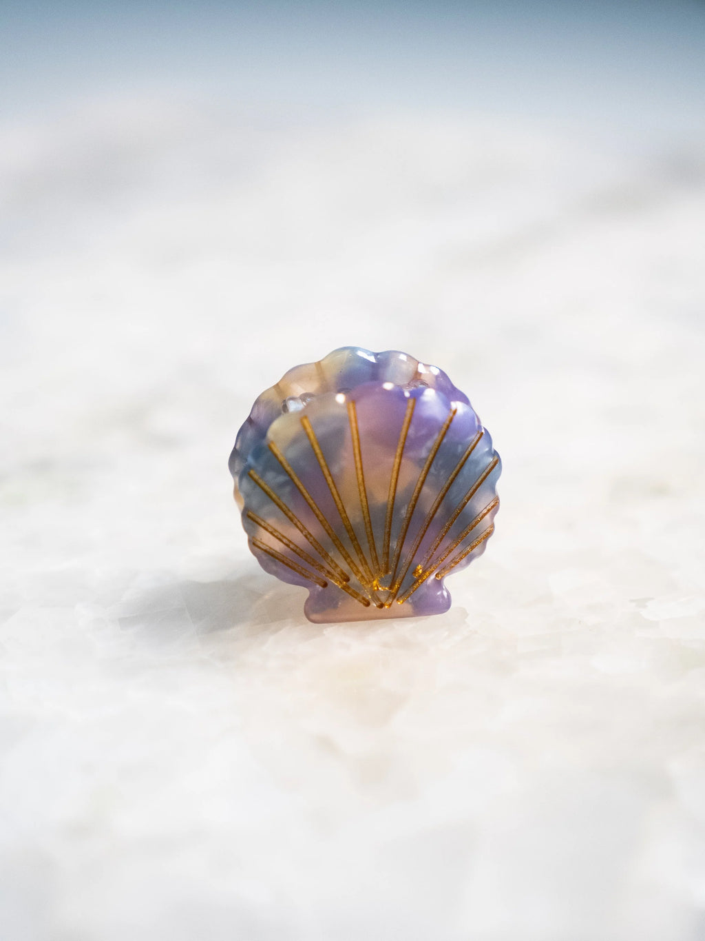 Mini Scallop Shell Hair Clip