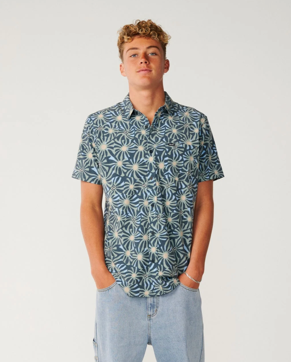 Ripcurl Sessions Areotech SS Shirt Sage