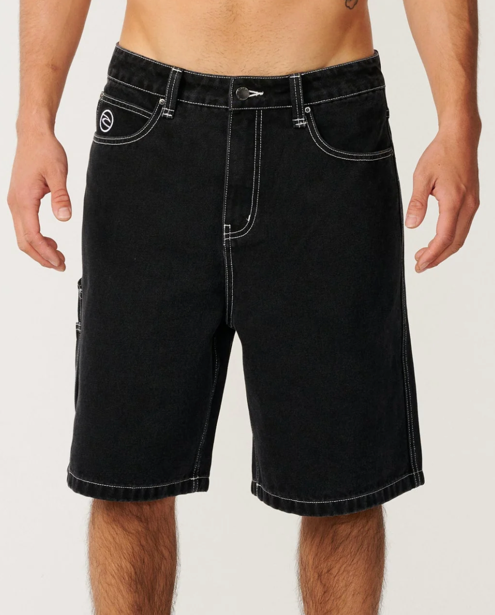 Ripcurl Nu Dose Denim 22" Walkshort Black