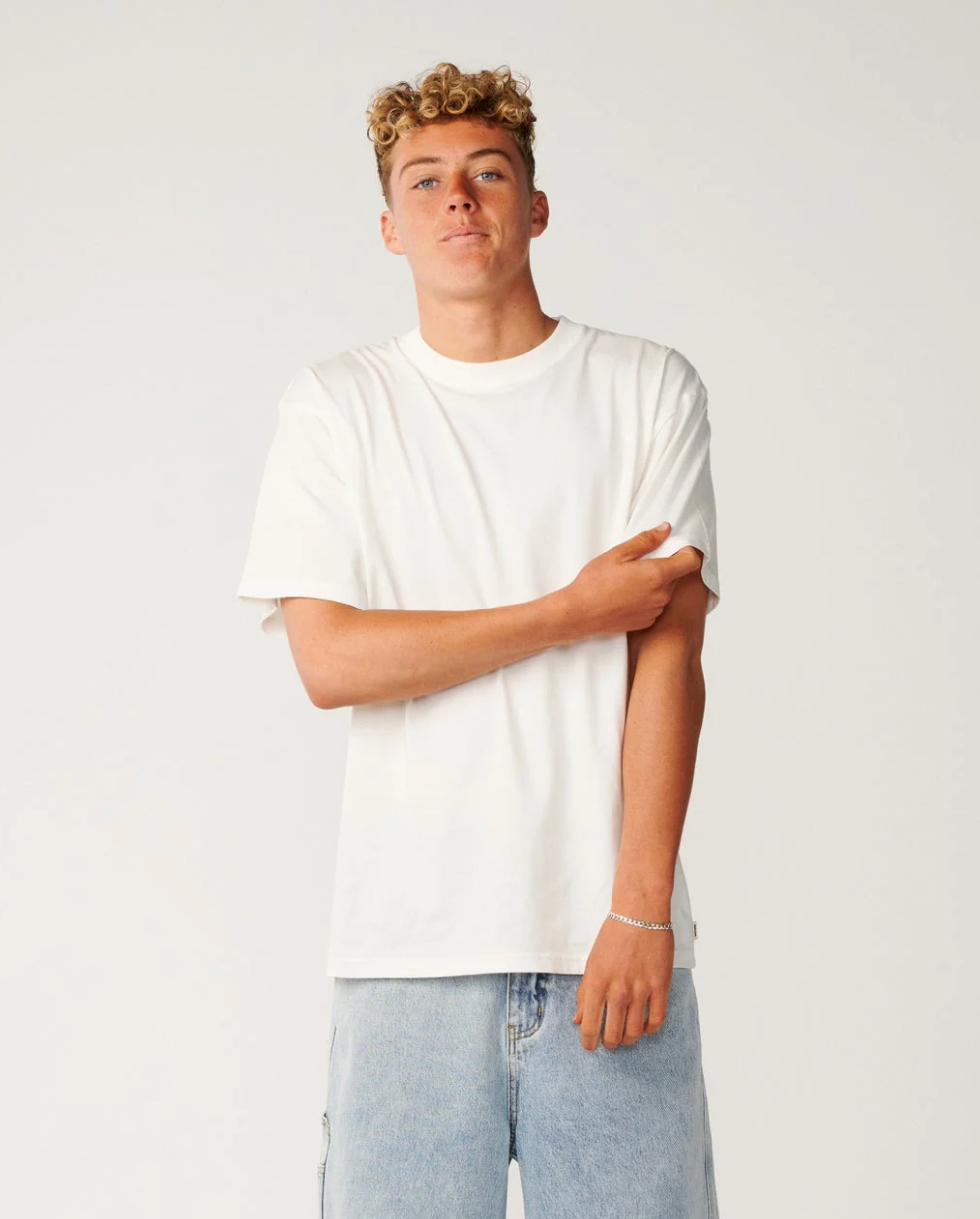 Ripcurl Classic Surf Wash Loose Tee White