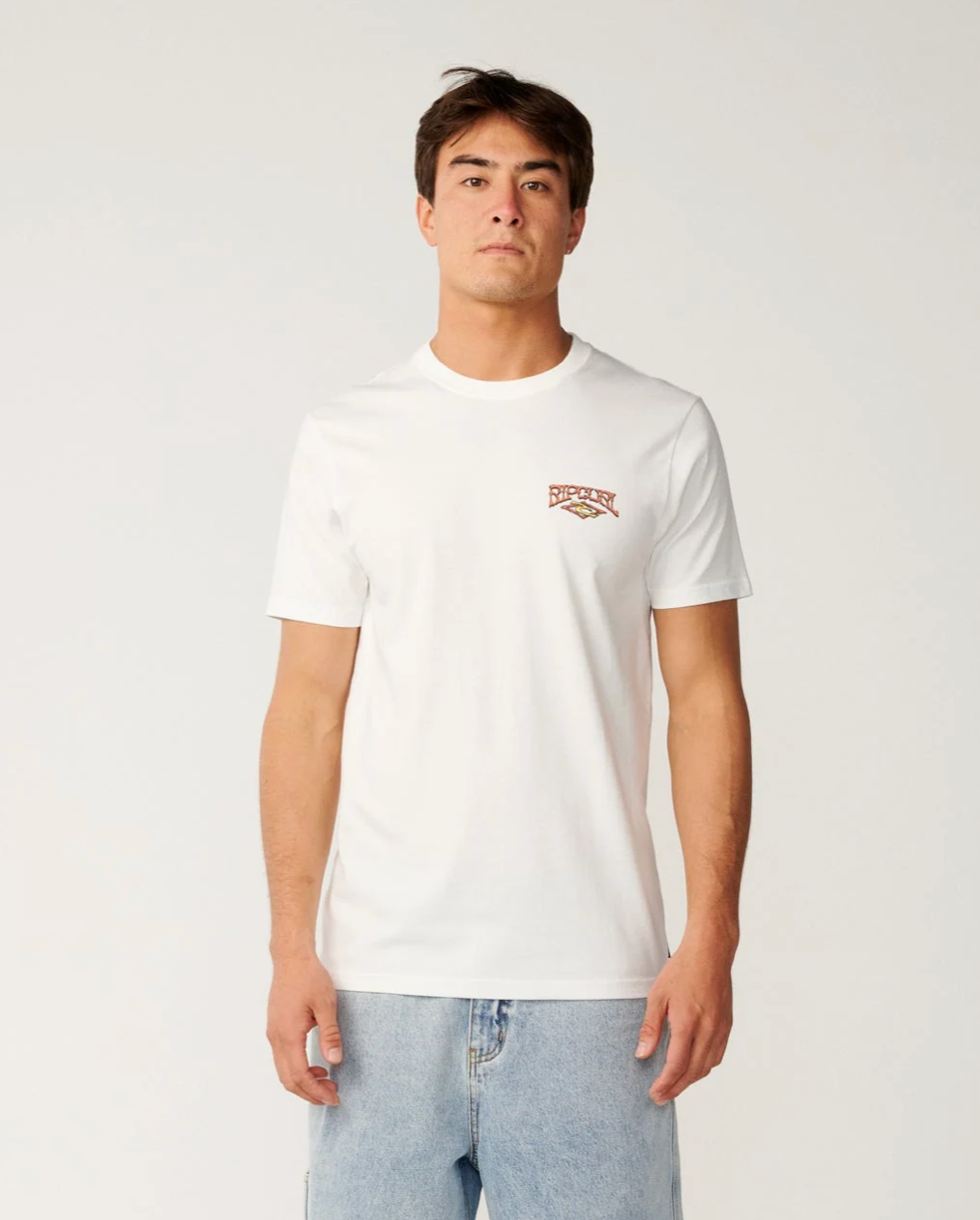 Ripcurl Air Shred Tee White
