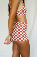 September Josie Boyshorts Marfa Check Print