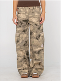 RUSTY CAMOOZY LOW RISE CARGO PANT