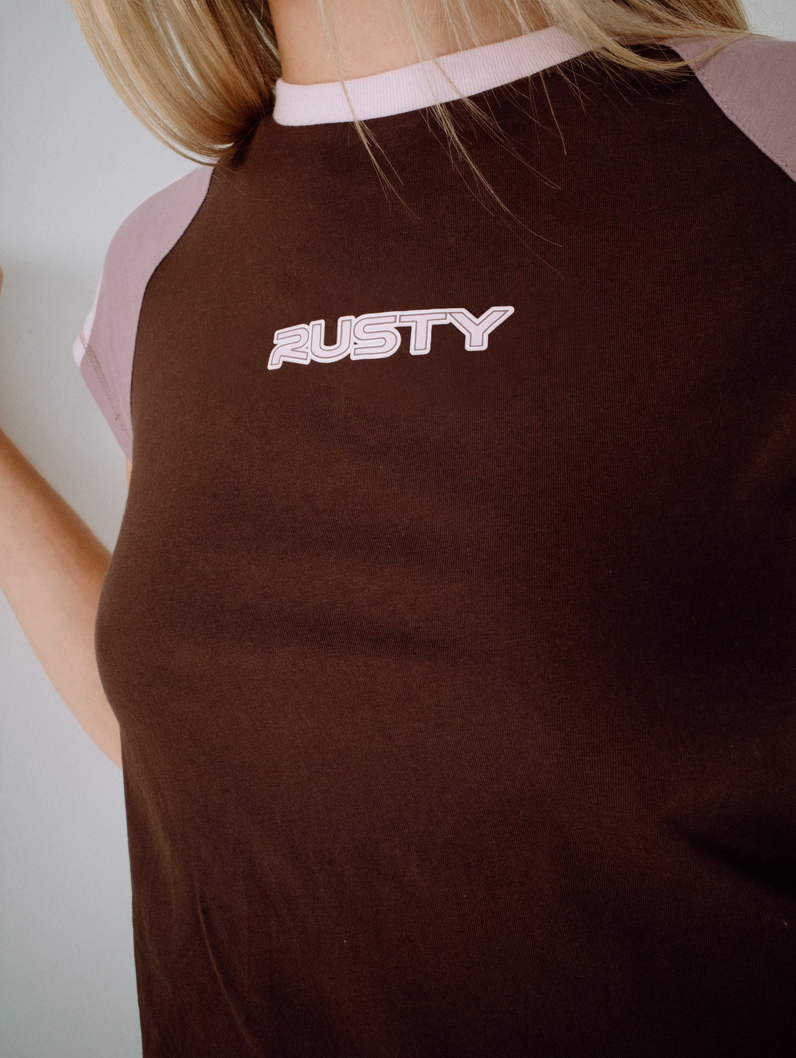 RUSTY BRADLEY MINI CAP SLEEVE TEE
