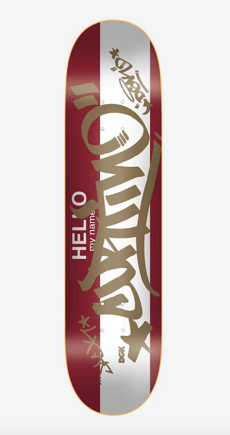 DGK Hello My Name Is... Curtin 8.1"