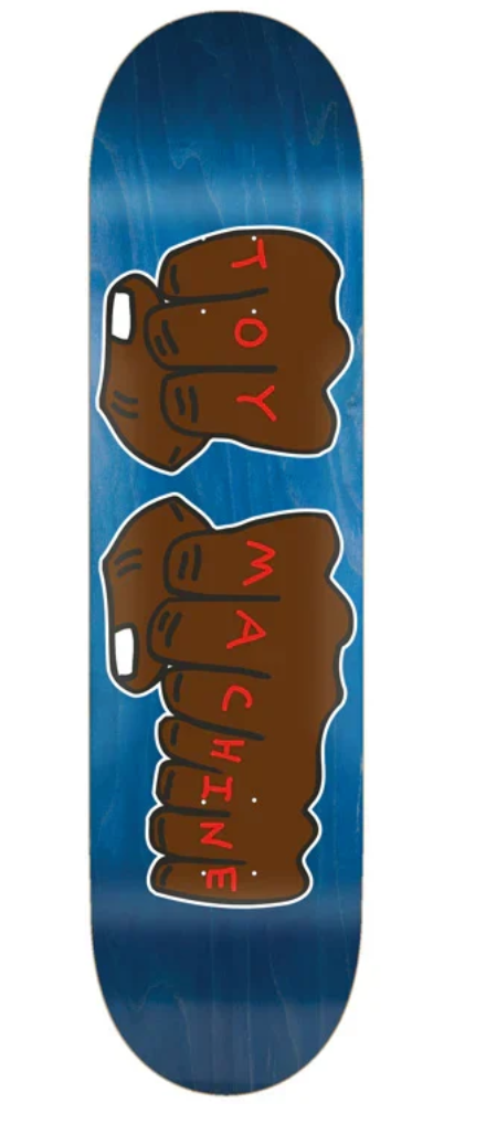 Toy Machine Fists Assorted Veneer 8.25"