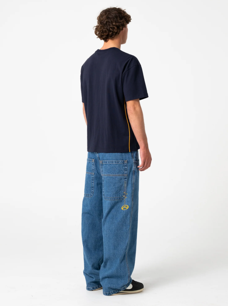 Rusty Tweaker Short Sleeve Tee Navy Blue