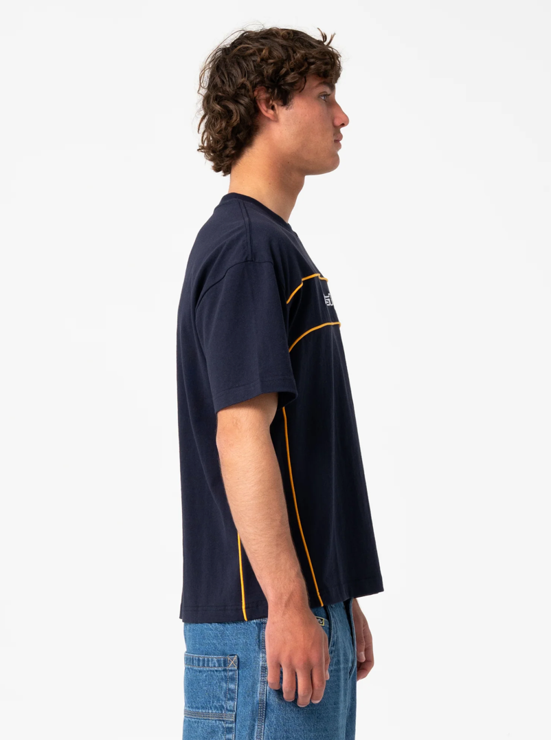 Rusty Tweaker Short Sleeve Tee Navy Blue