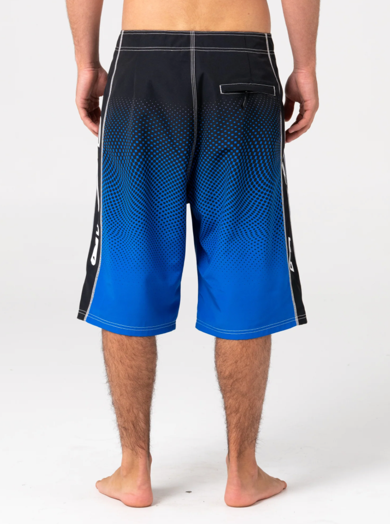 Rusty Dutty Fixed Waist Boardshorts Royal Blue