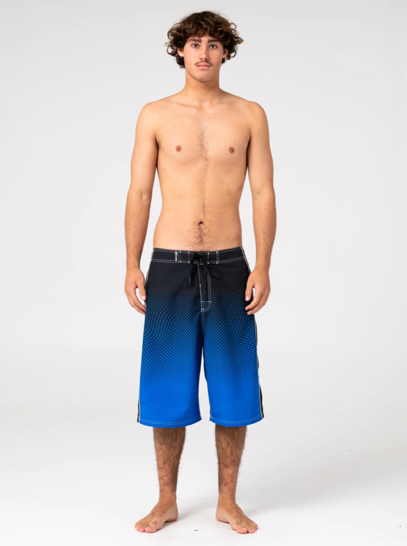 Rusty Dutty Fixed Waist Boardshorts Royal Blue