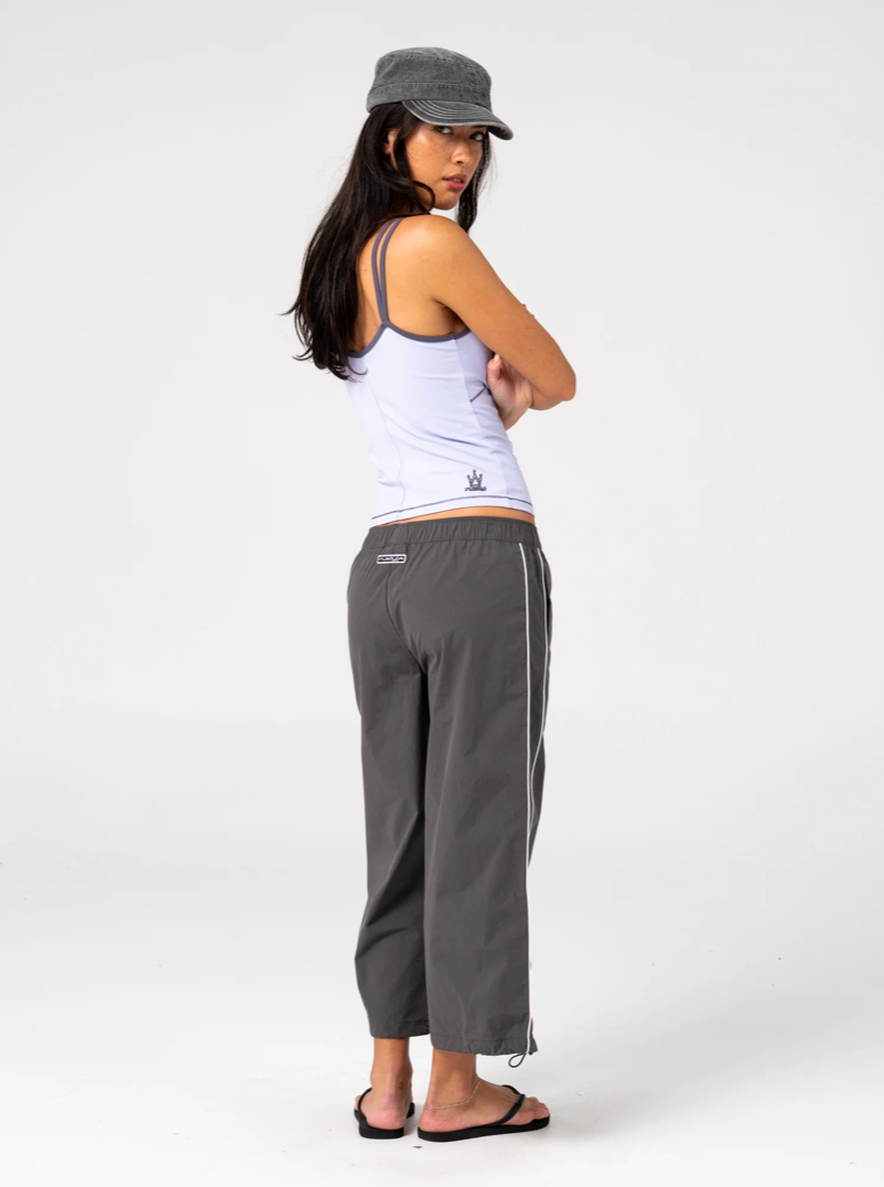 Rusty Serve Fitted Cami Tank Violet Blue