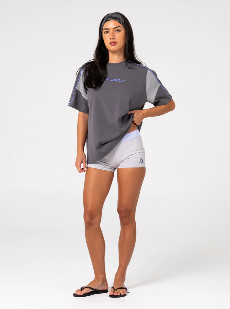 Rusty New Break 220 Oversize Tee Carbon