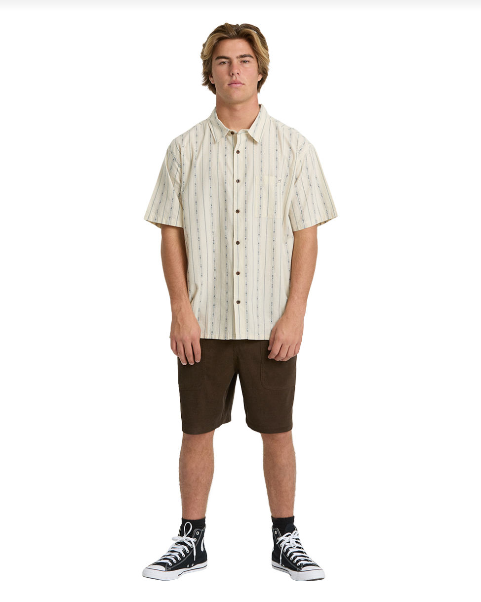 Billabong Sundays Jacquard SS Khaki