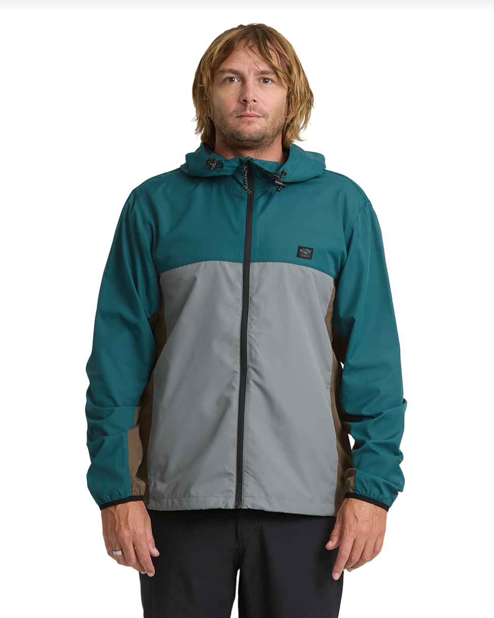 Billabong Timberwood Windbreaker Seamoss