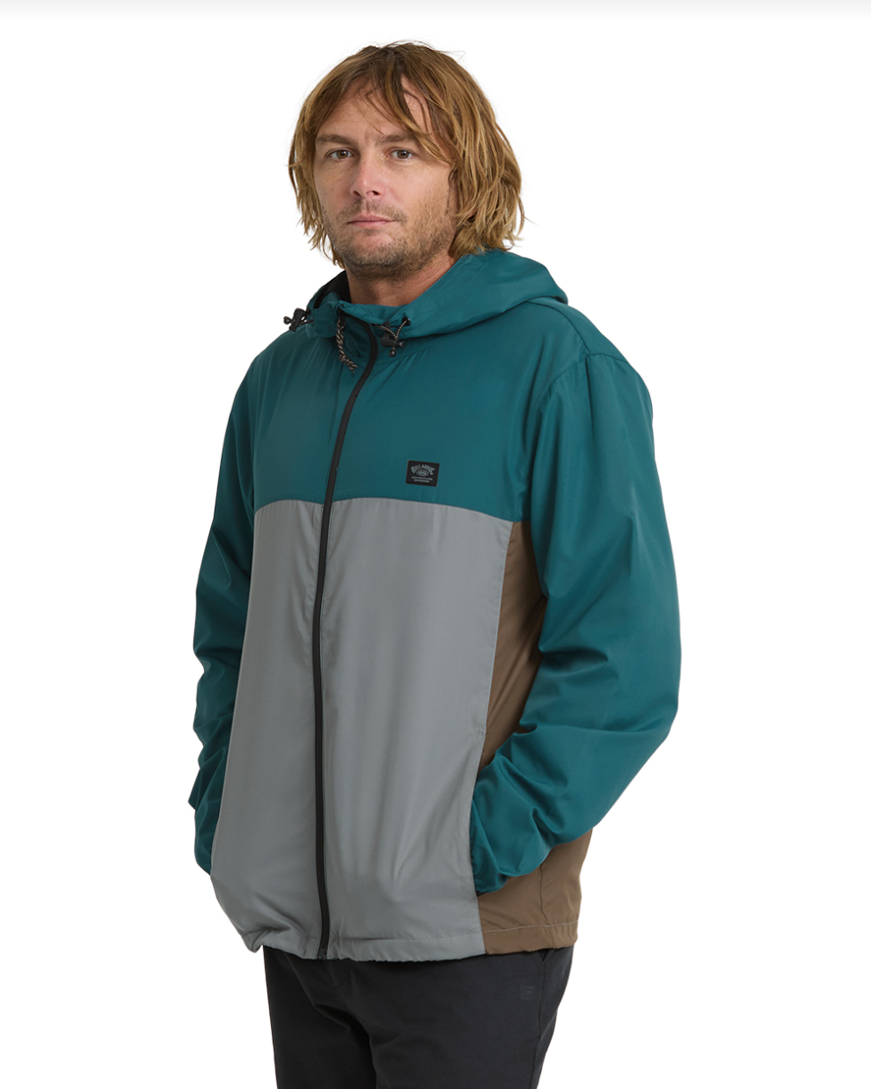 Billabong Timberwood Windbreaker Seamoss