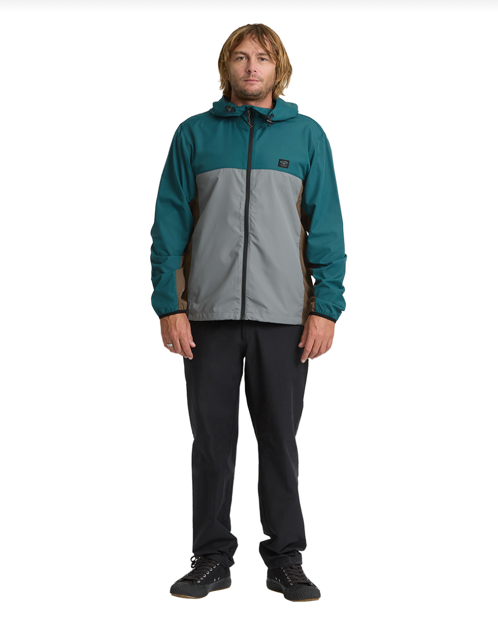 Billabong Timberwood Windbreaker Seamoss