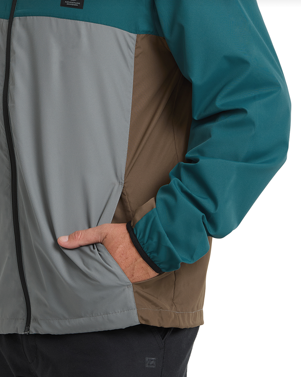 Billabong Timberwood Windbreaker Seamoss
