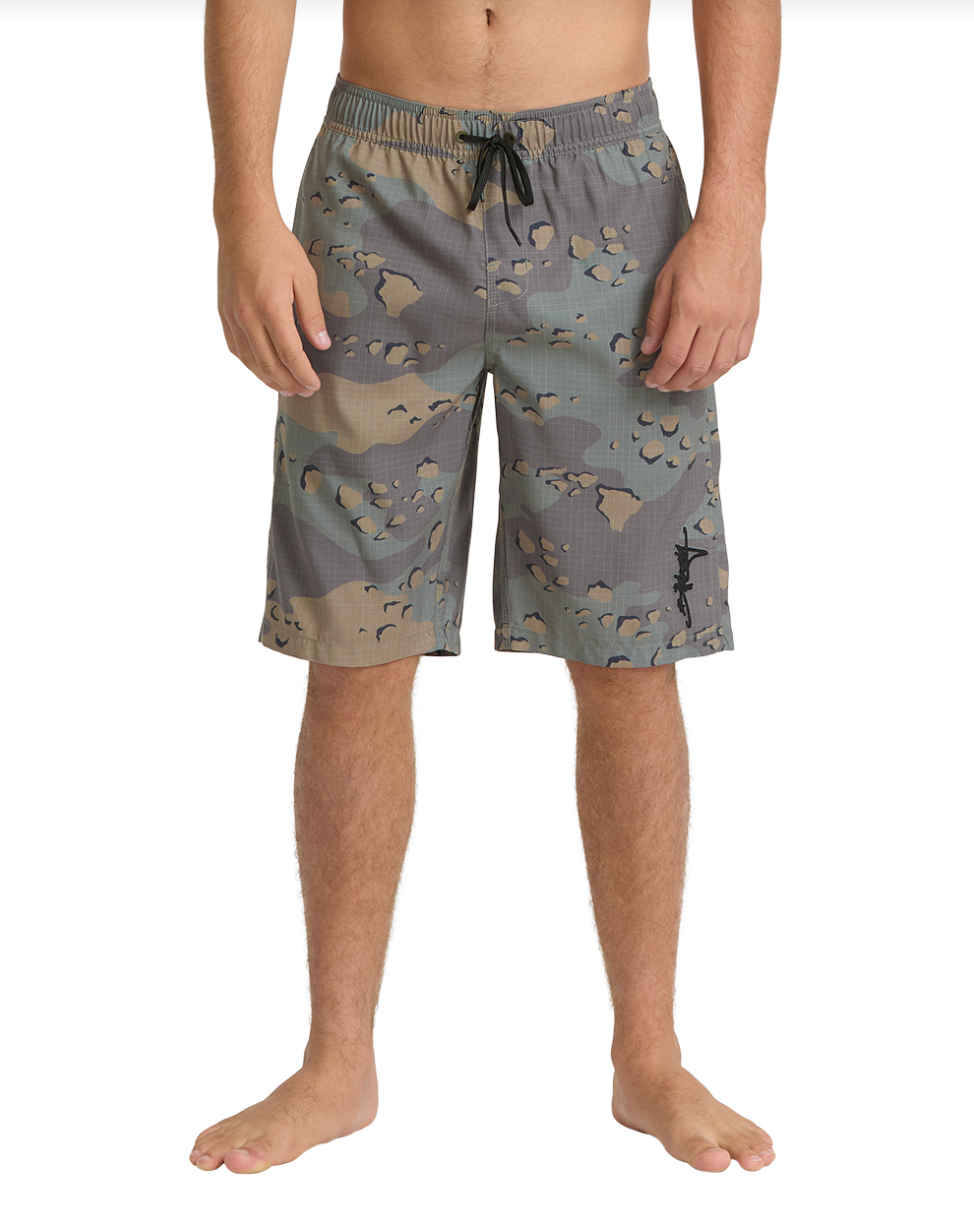 Billabong Throw On LB Boardshorts Winter Moss