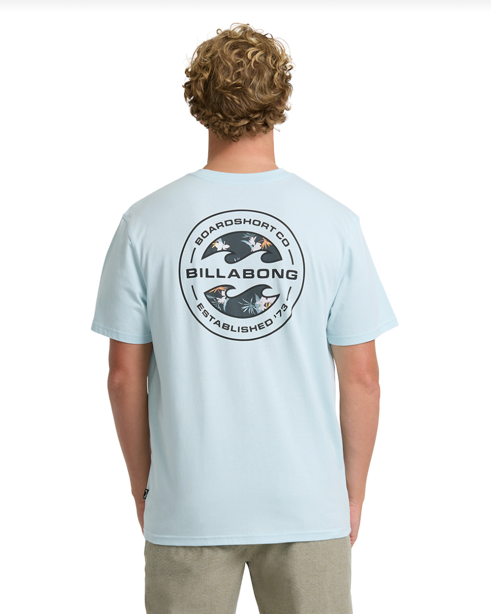 Billabong Hollow Premium SS T-Shirt Coastal Blue
