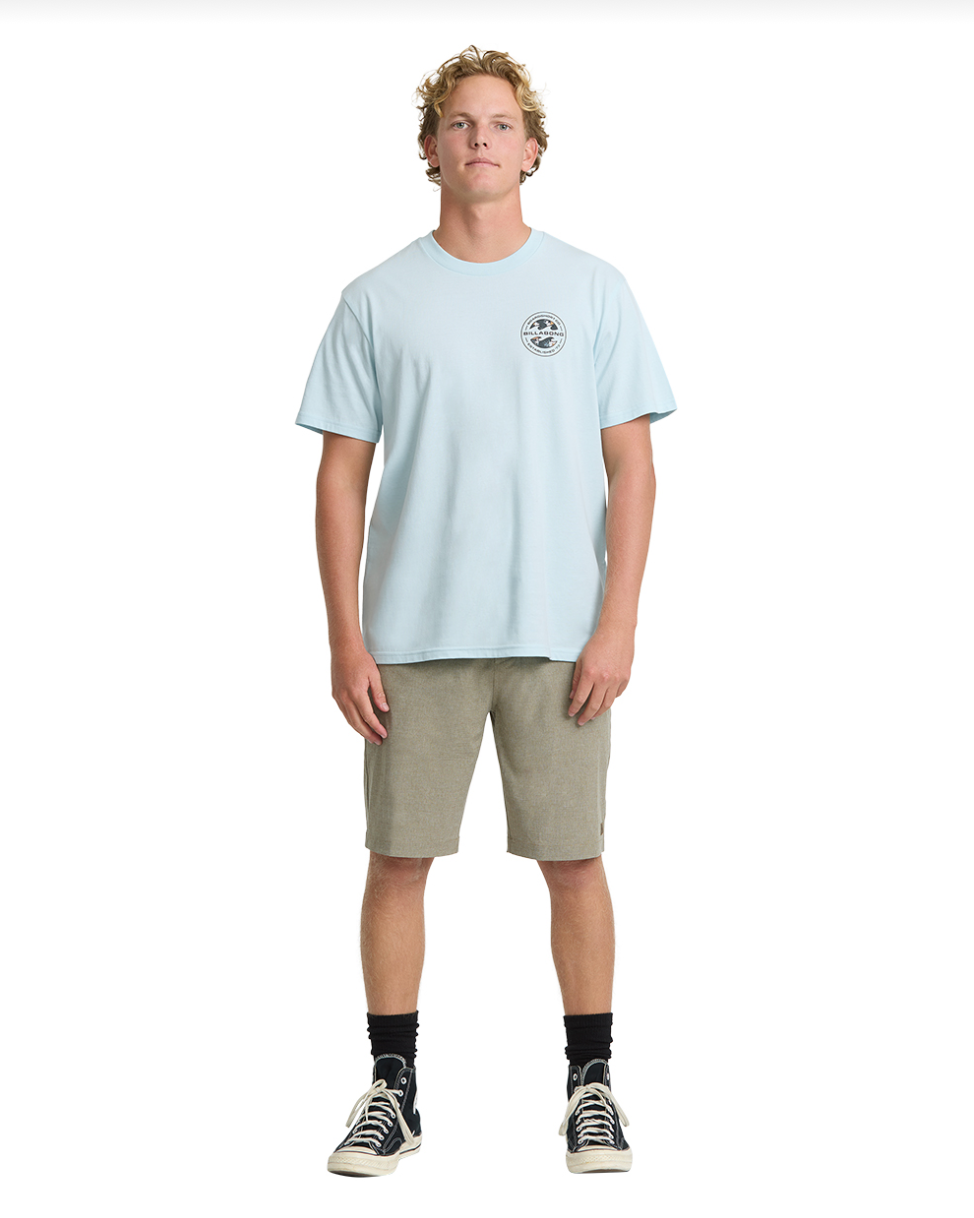 Billabong Hollow Premium SS T-Shirt Coastal Blue