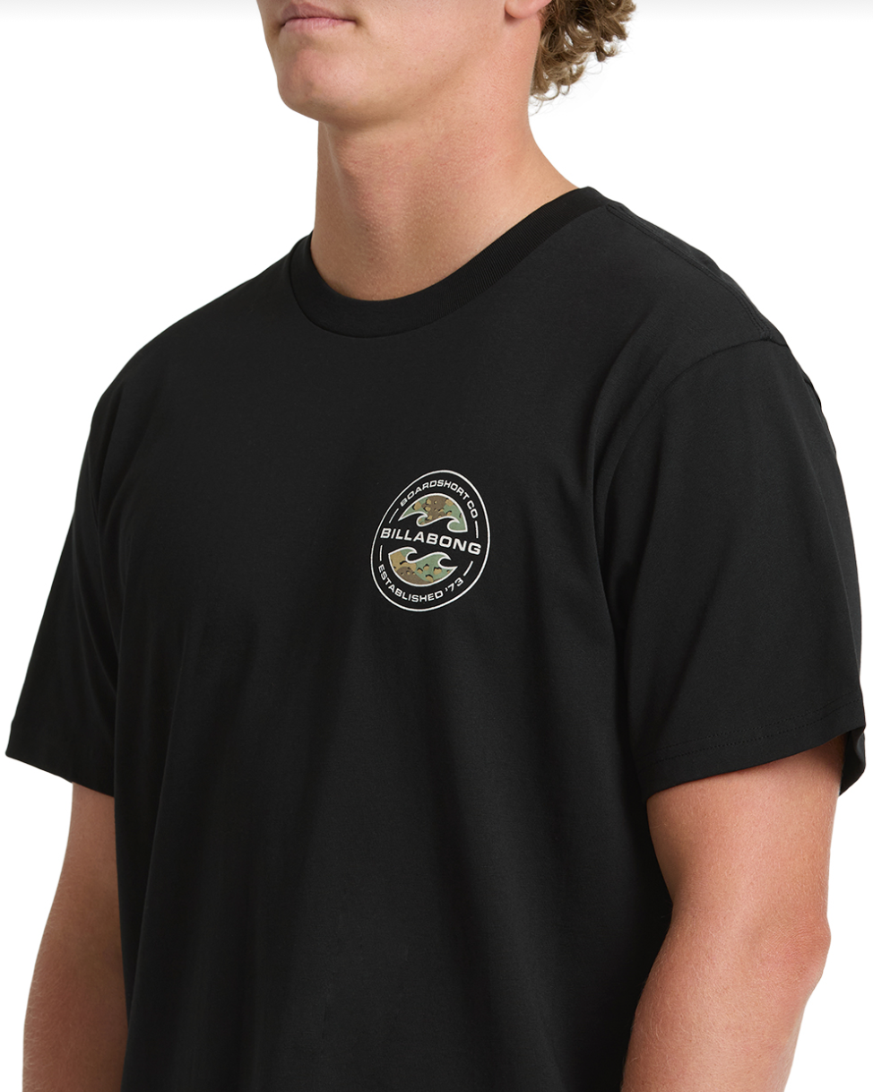Billabong Hollow Premium SS T-Shirt Black