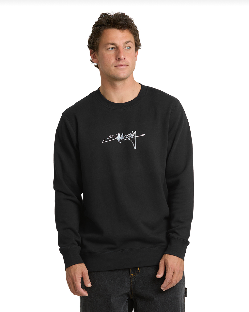 Billabong Fluid Crew Sweater Black