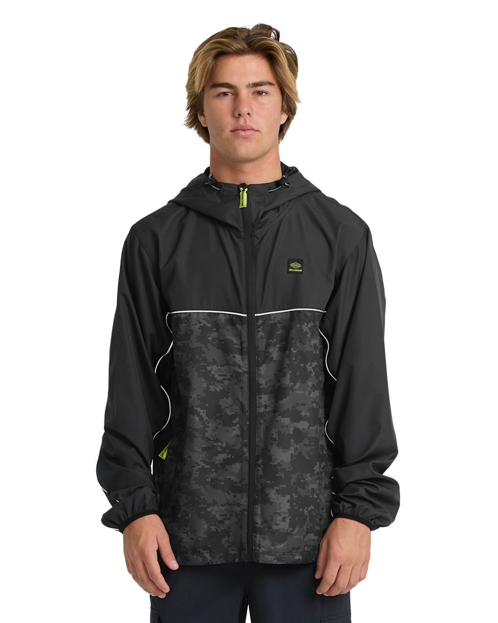 Billabong Blueprint Windbreaker Jacket Black