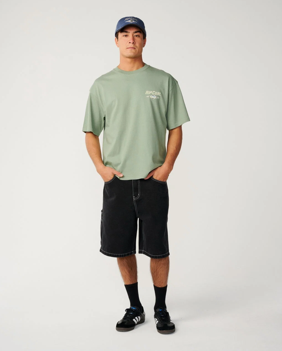 Ripcurl Heritage Icon Tee Sage