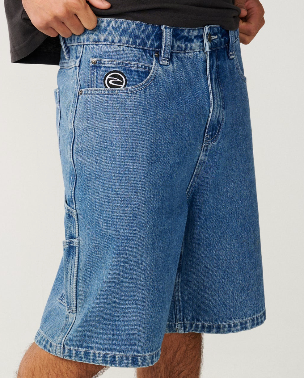 Ripcurl Nu Dose Denim 22" Walkshort Blue