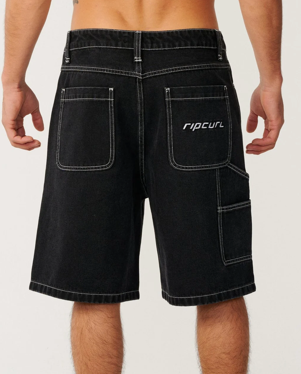 Ripcurl Nu Dose Denim 22" Walkshort Black