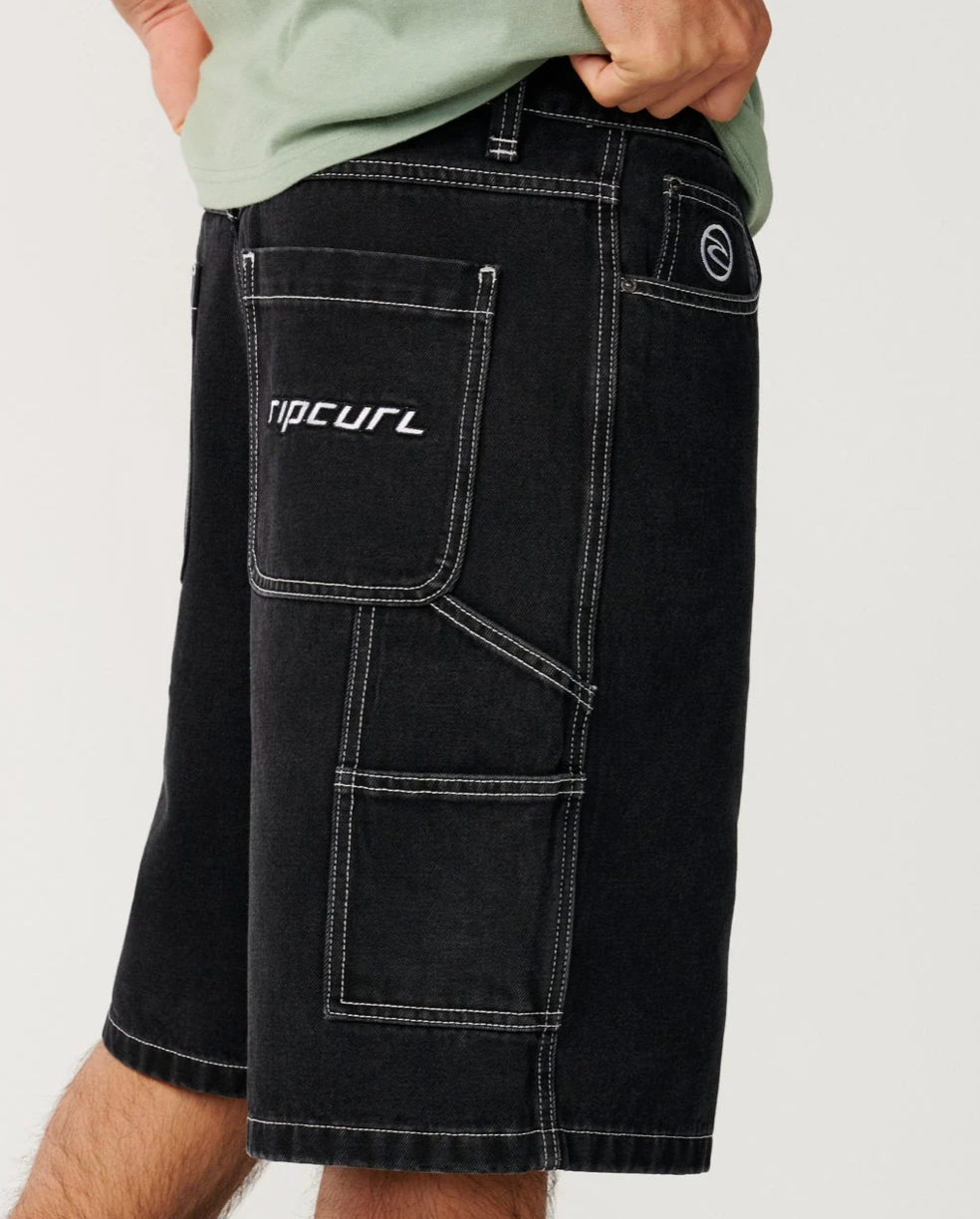 Ripcurl Nu Dose Denim 22" Walkshort Black