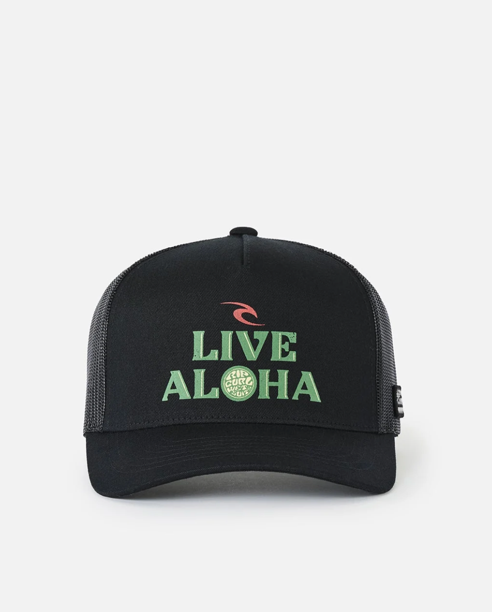 Ripcurl Aloha Trucker Hat Black