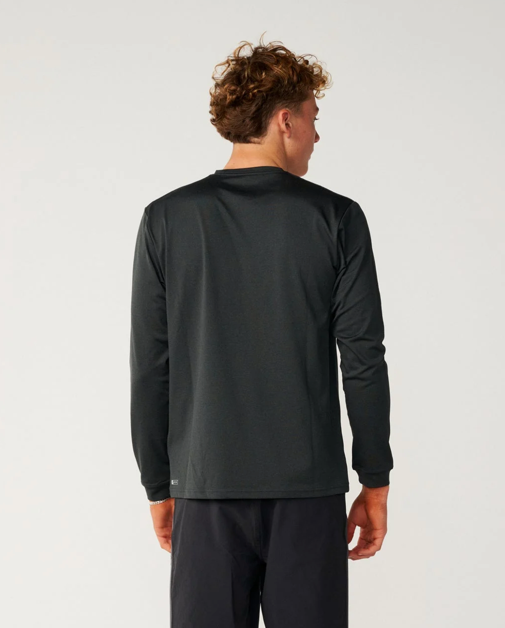 Ripcurl Hawaii Destination UPF LS Rash Guard Black