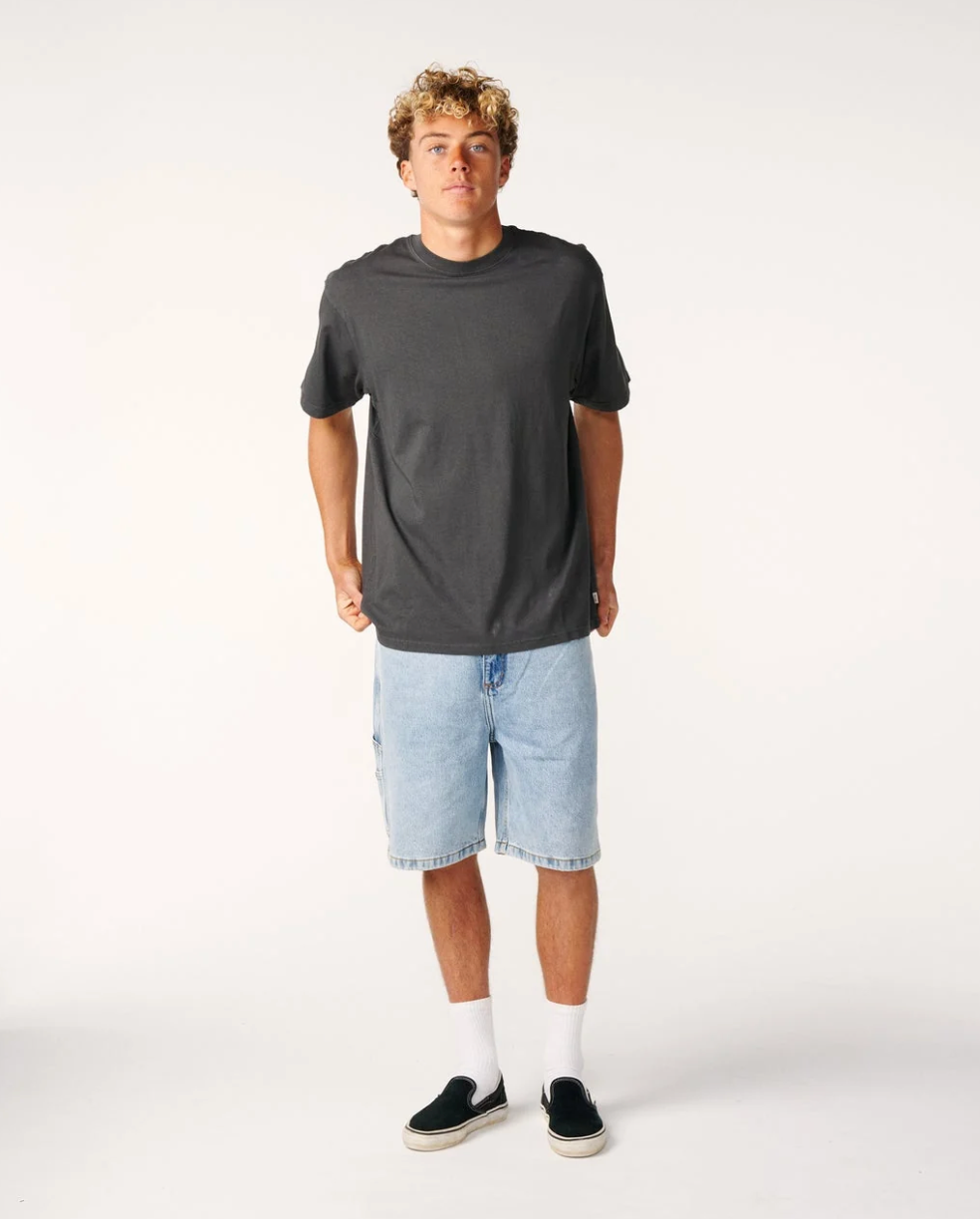 Ripcurl Classic Surf Wash Loose Tee Black