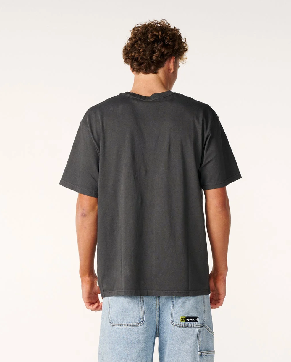 Ripcurl Classic Surf Wash Loose Tee Black