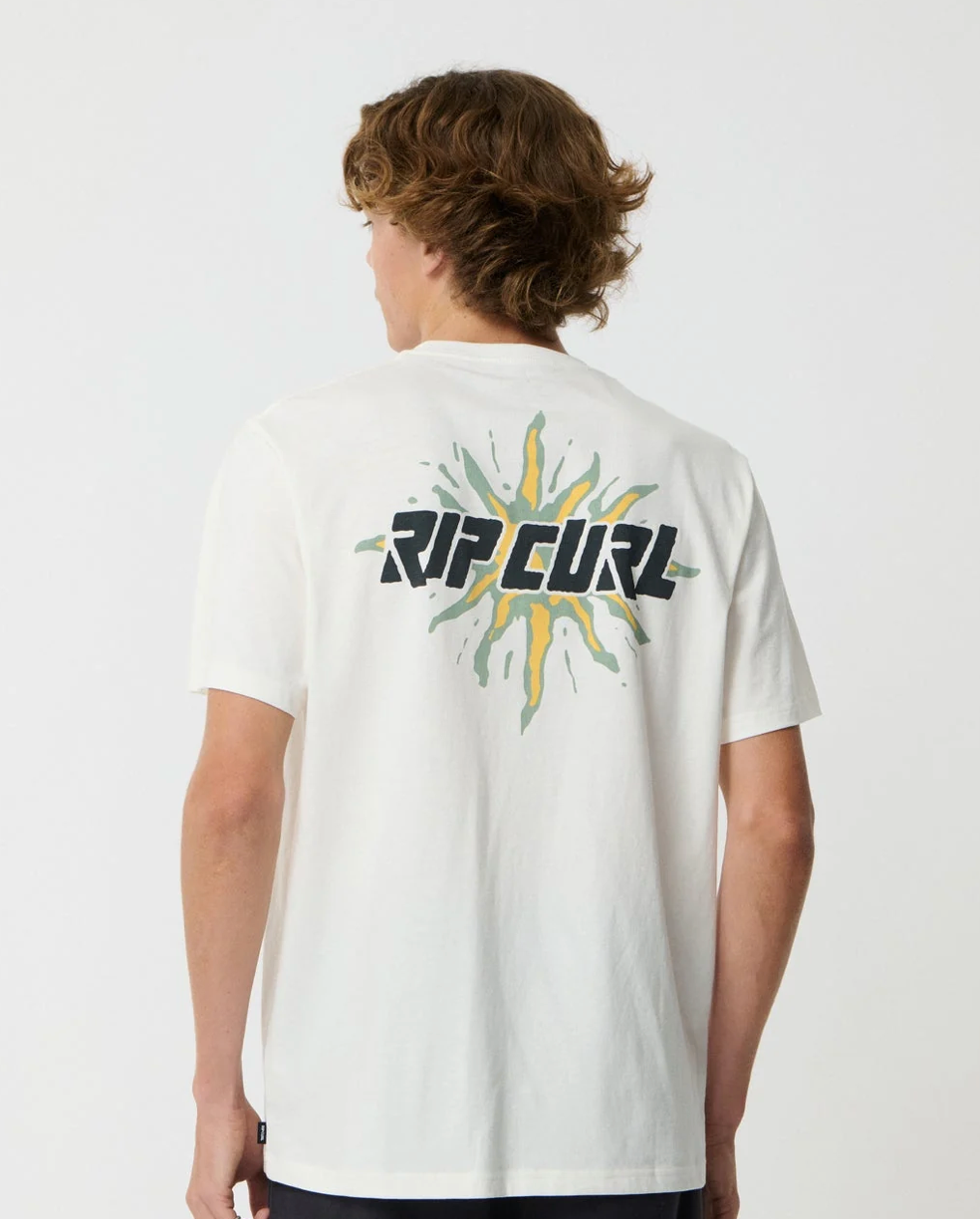 Ripcurl Disorder Burst Relaxed Tee White