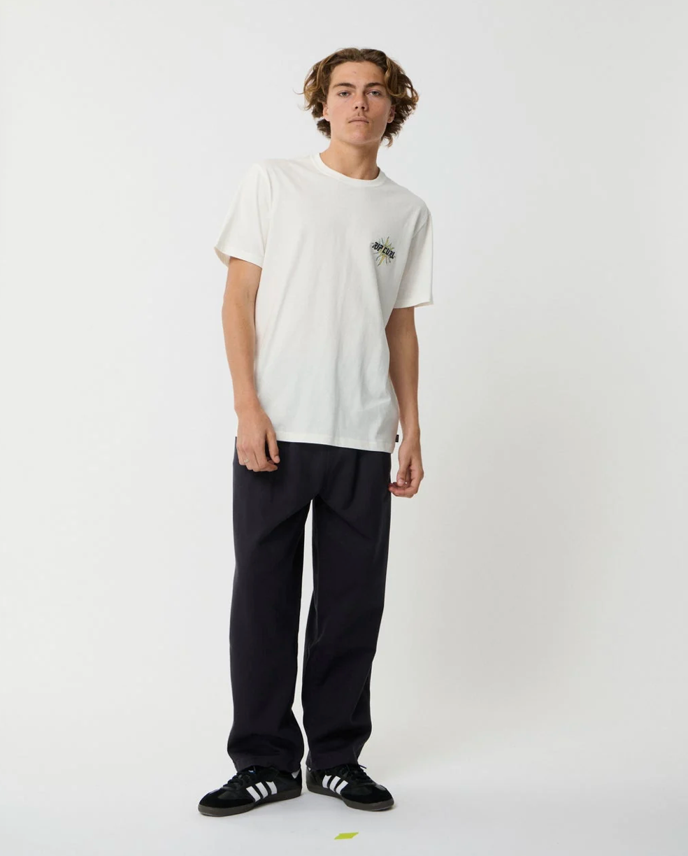 Ripcurl Disorder Burst Relaxed Tee White