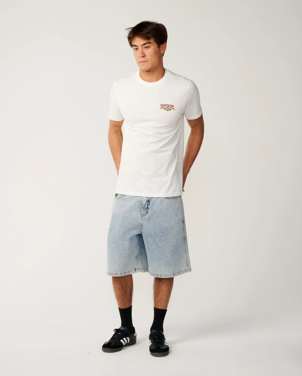 Ripcurl Air Shred Tee White