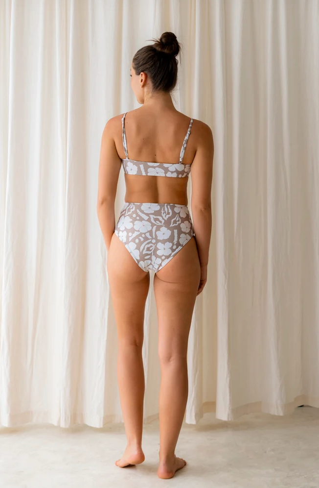 September Atoll Top Aloha Dune Print
